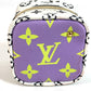 LOUIS VUITTON M67669 Monogram Giant Porte Monnaie Cube Key Ring Pouch Monogram Giant Canvas Unisex White