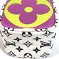 LOUIS VUITTON M67669 Monogram Giant Porte Monnaie Cube Key Ring Pouch Monogram Giant Canvas Unisex White