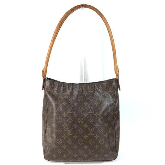 LOUIS VUITTON M51145 モノグラム ルーピングGM ルーピング GM カバン バッグ 肩掛け ショルダーバッグ モノグラムキャンバス ユニセックス ブラウン