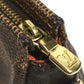 LOUIS VUITTON N51982 Damier Truss Makeup Accessory Pouch, Shoulder Bag, Handbag, Damier Canvas, Women's, Ebene, Brown