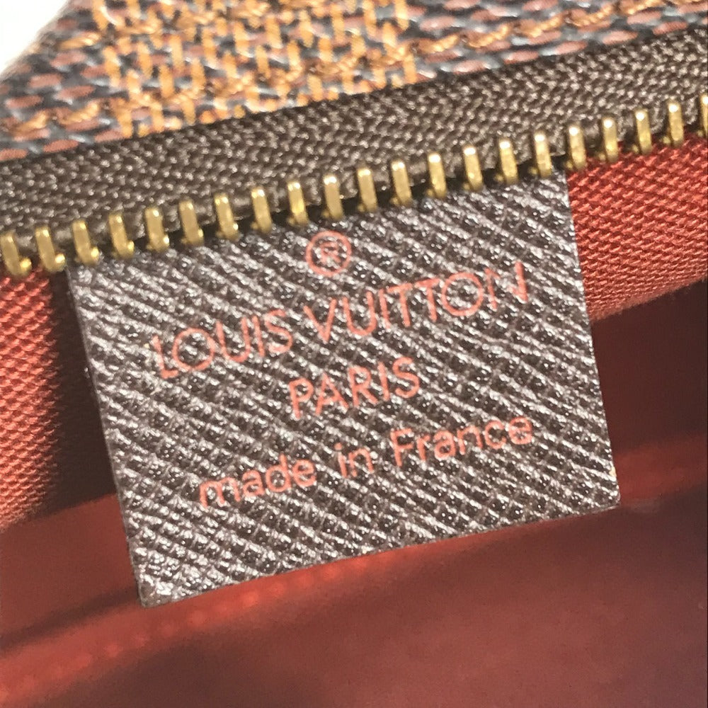 LOUIS VUITTON N51982 Damier Truss Makeup Accessory Pouch, Shoulder Bag, Handbag, Damier Canvas, Women's, Ebene, Brown