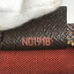 LOUIS VUITTON N51982 Damier Truss Makeup Accessory Pouch, Shoulder Bag, Handbag, Damier Canvas, Women's, Ebene, Brown