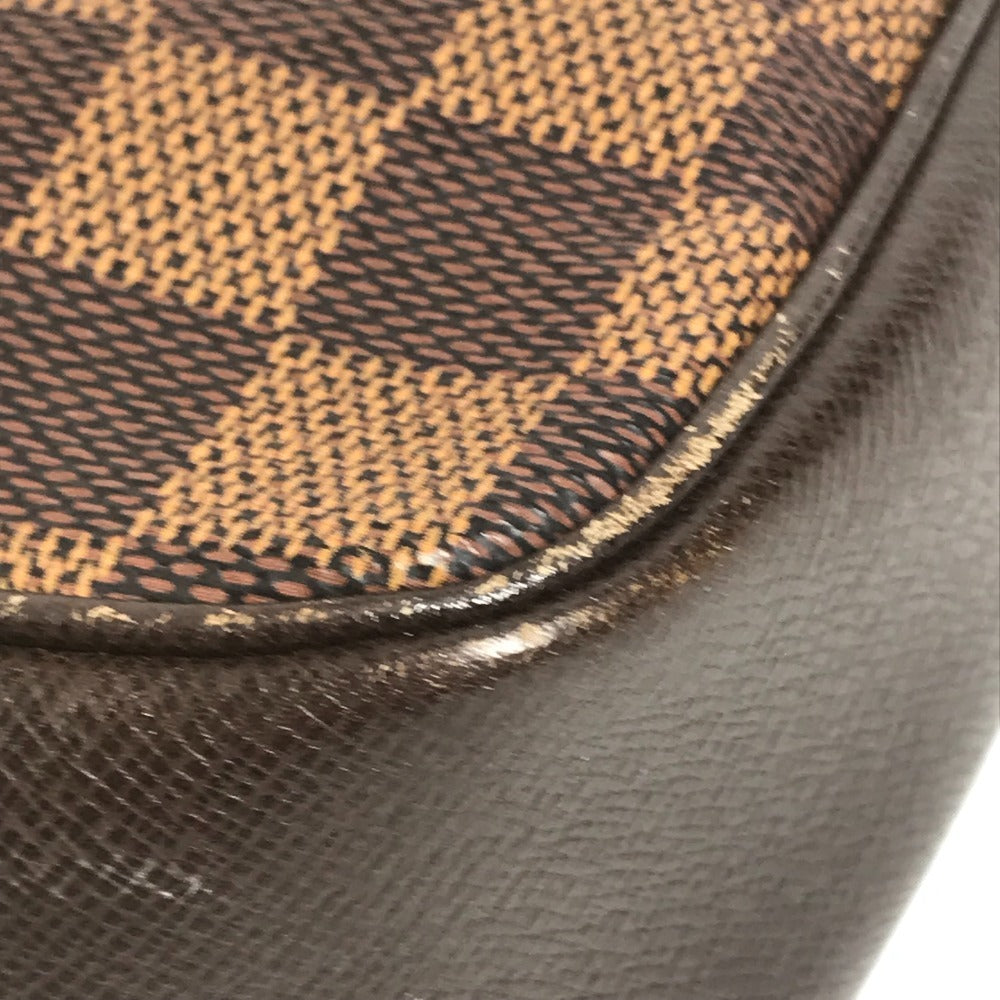 LOUIS VUITTON N51982 Damier Truss Makeup Accessory Pouch, Shoulder Bag, Handbag, Damier Canvas, Women's, Ebene, Brown