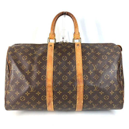 LOUIS VUITTON M41428 モノグラム キーポル45 キーポル 45 カバン 旅行バッグ トラベルバッグ ハンドバッグ ボストンバッグ モノグラムキャンバス ユニセックス ブラウン