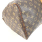 LOUIS VUITTON M41428 Monogram Keepall 45 Travel Bag, Handbag, Boston Bag, Monogram Canvas, Unisex, Brown