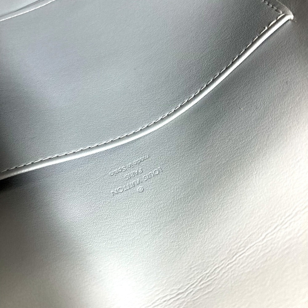 LOUIS VUITTON M91069 Monogram Vernis Thompson Street Bag Flap Shoulder Bag Monogram Vernis Canvas Unisex Gri Silver