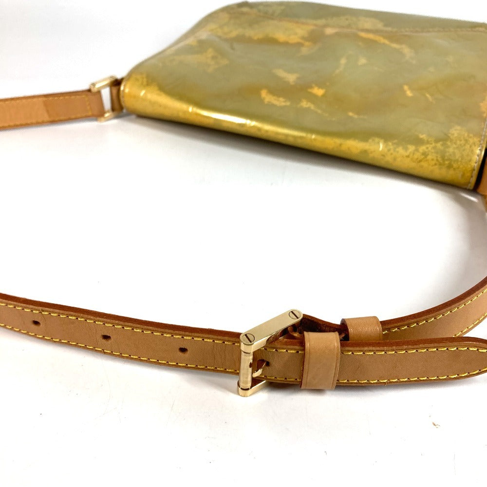 LOUIS VUITTON M91069 Monogram Vernis Thompson Street Bag Flap Shoulder Bag Monogram Vernis Canvas Unisex Gri Silver