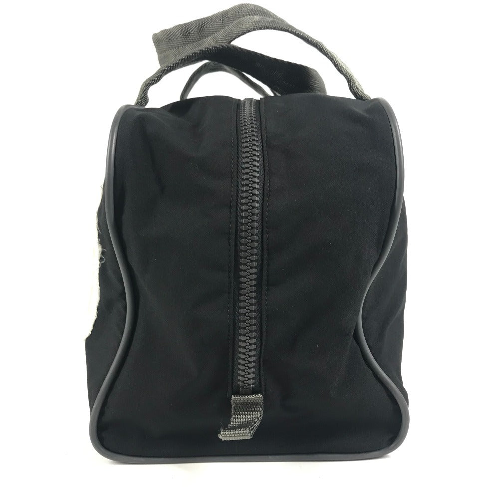 PRADA 4VA602 スポーツ SPORTS ロゴ カバン ミニボストンバッグ ショルダーバッグ 肩掛け ハンドバッグ ナイロン ユニセックス ブラック