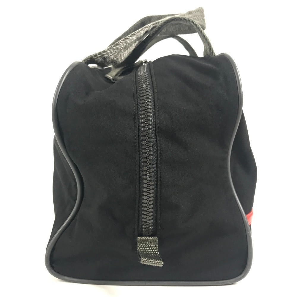 PRADA 4VA602 スポーツ SPORTS ロゴ カバン ミニボストンバッグ ショルダーバッグ 肩掛け ハンドバッグ ナイロン ユニセックス ブラック