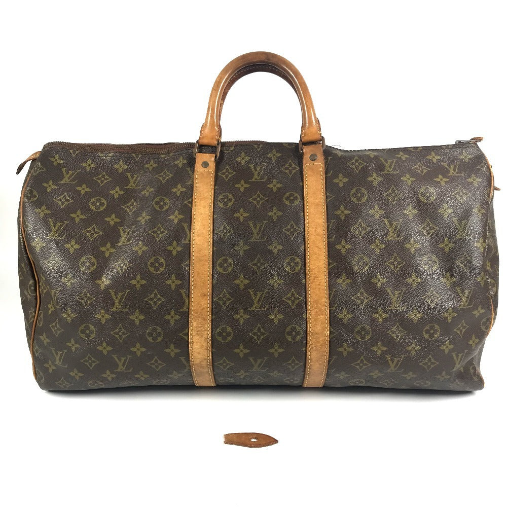LOUIS VUITTON M41424 モノグラム キーポル55 キーポル 55 デベソ 旧型 カバン ハンドバッグ 旅行バッグ トラベルバッグ ボストンバッグ モノグラムキャンバス ユニセックス ブラウン