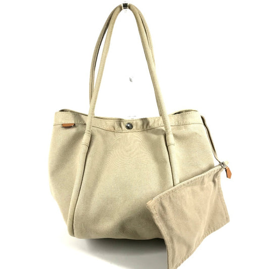 HERMES ポーチ付き サック バガ GM サックバガGM カバン トートバッグ ハンドバッグ ユニセックス ベージュ