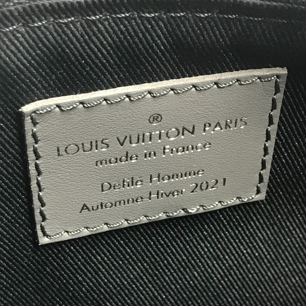 LOUIS VUITTON M80821 LVフェルト モノグラム キーポルXS キーポル XS 2WAYバッグ カバン ハンドバッグ ミニボストンバッグ ショルダーバッグ ツイード ユニセックス グレー