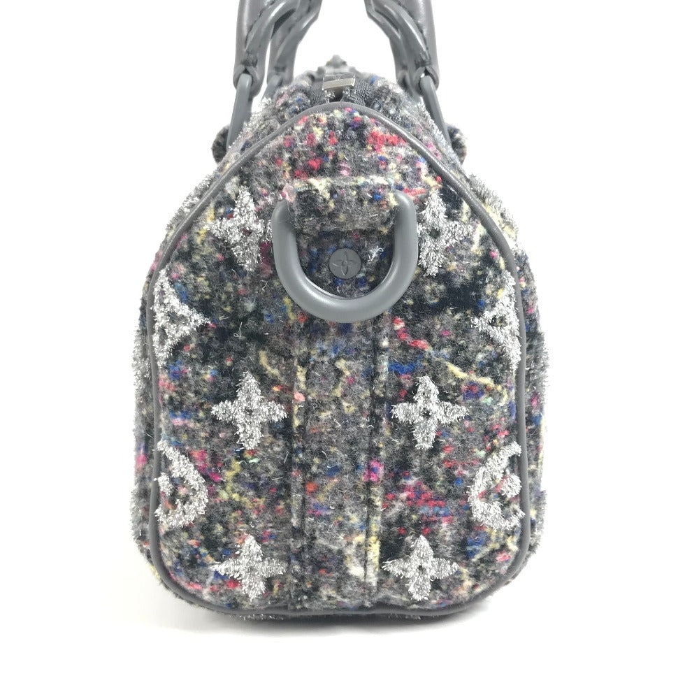 LOUIS VUITTON M80821 LVフェルト モノグラム キーポルXS キーポル XS 2WAYバッグ カバン ハンドバッグ ミニボストンバッグ ショルダーバッグ ツイード ユニセックス グレー