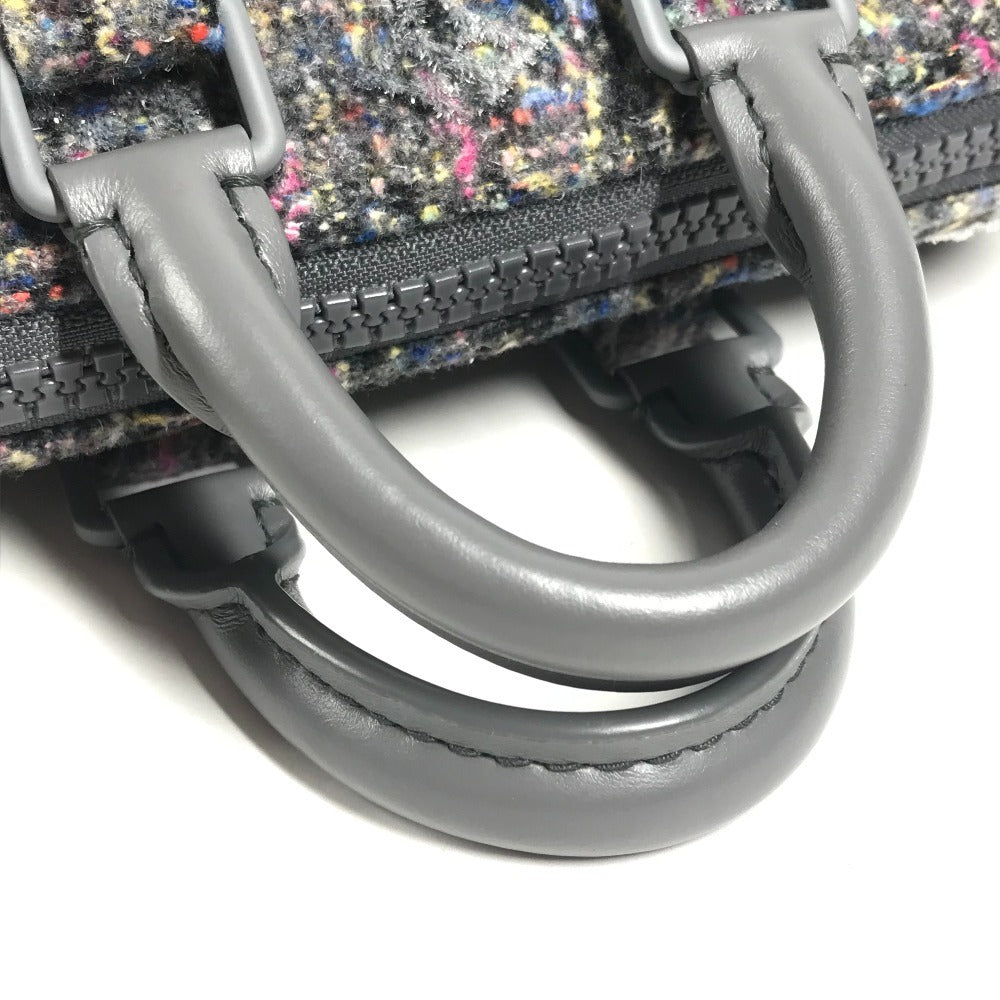 LOUIS VUITTON M80821 LVフェルト モノグラム キーポルXS キーポル XS 2WAYバッグ カバン ハンドバッグ ミニボストンバッグ ショルダーバッグ ツイード ユニセックス グレー