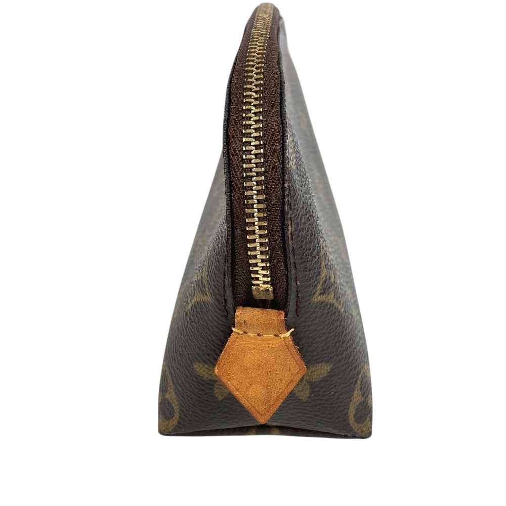 LOUIS VUITTON M47515 モノグラム ポシェット コスメティック PM メイクポーチ ポーチ 化粧ポーチ モノグラムキャンバス ユニセックス ブラウン
