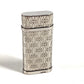 CARTIER C ドゥ カルティエ デコール パラジウム ローラ ライター ロゴ 喫煙具 煙草 タバコ ライター 真鍮 ユニセックス シルバー