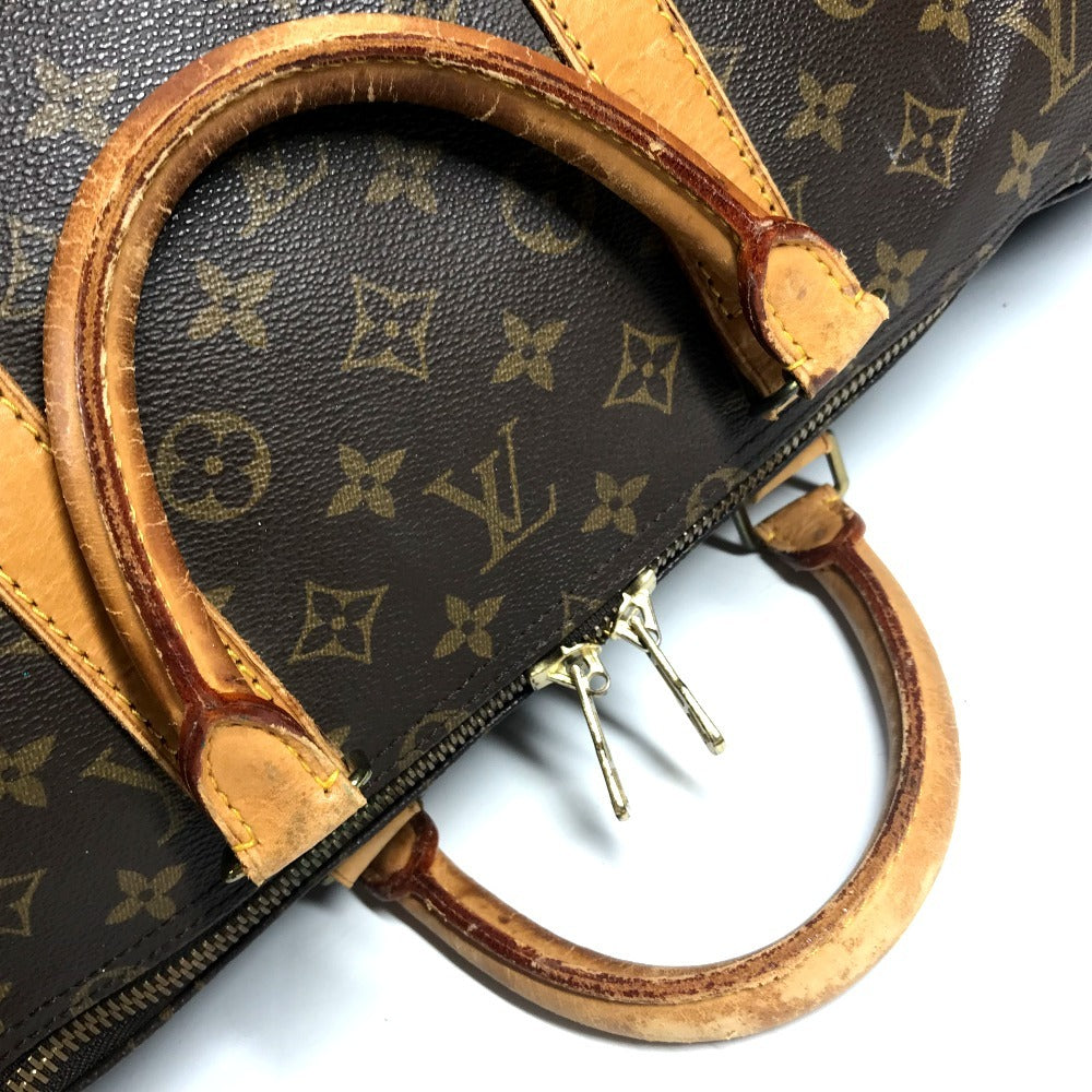 LOUIS VUITTON M41424 モノグラム キーポル55 キーポル 55 カバン ハンドバッグ 旅行バッグ トラベルバッグ ボストンバッグ モノグラムキャンバス ユニセックス ブラウン