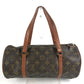 LOUIS VUITTON M51365 モノグラム 旧型 パピヨン30 パピヨン 30 肩掛け ショルダーバッグ 筒形 ハンドバッグ モノグラムキャンバス ユニセックス ブラウン