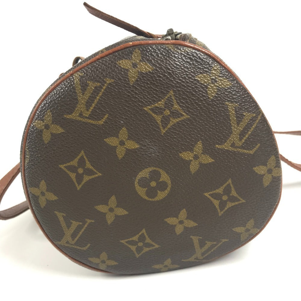 LOUIS VUITTON M51365 モノグラム 旧型 パピヨン30 パピヨン 30 肩掛け ショルダーバッグ 筒形 ハンドバッグ モノグラムキャンバス ユニセックス ブラウン
