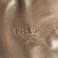 PRADA プラスチックチェーン カバン 肩掛け トートバッグ ショルダーバッグ レザー/ナイロン ユニセックス カーキ