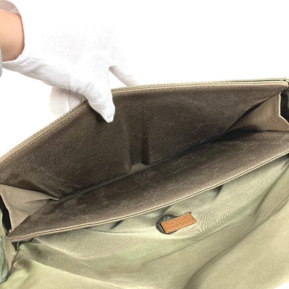 LOUIS VUITTON M93031 Damier Geant Messager bag flap crossbody Shoulder Bag Damier GeantCanvas Sable khaki Used