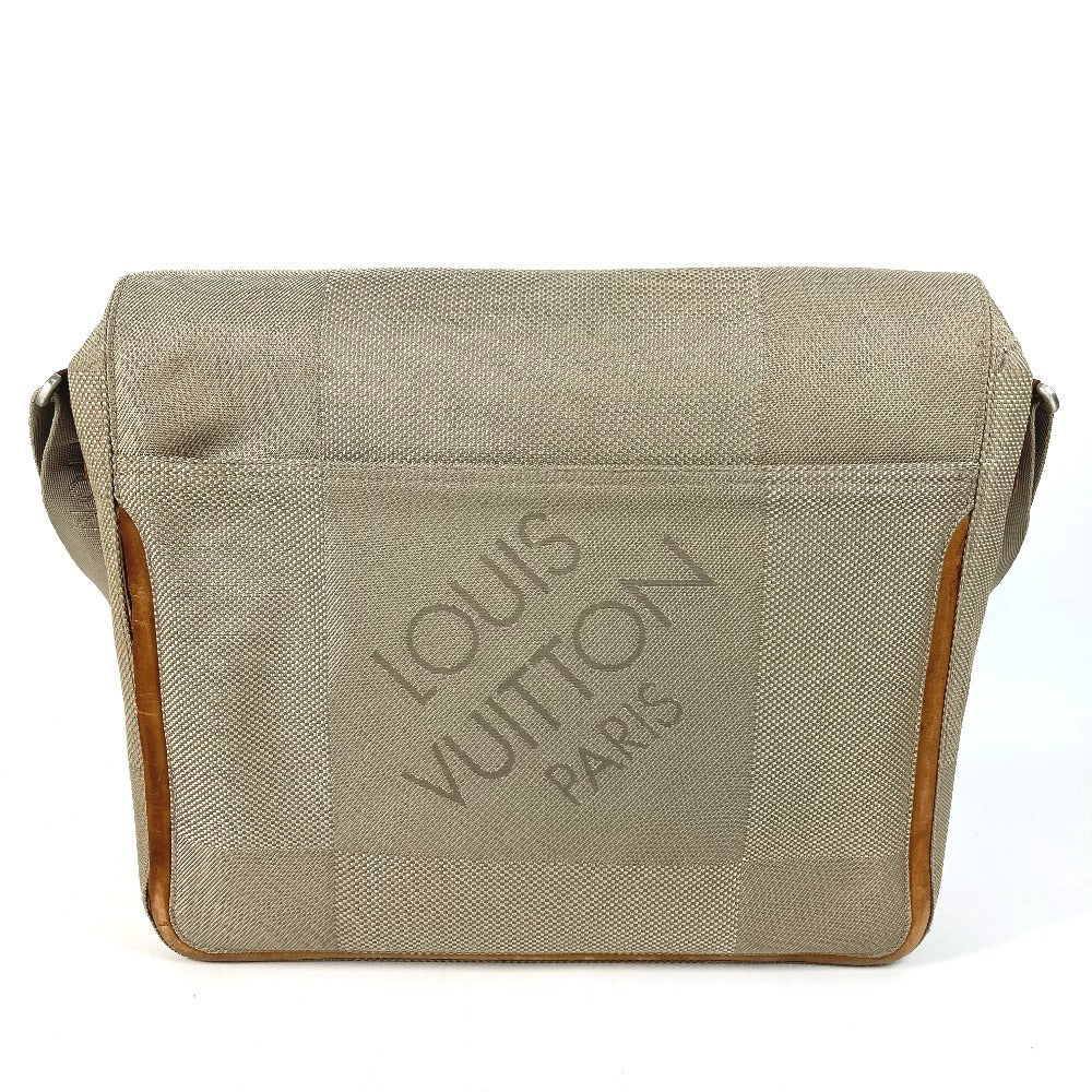 LOUIS VUITTON M93031 Damier Geant Messager bag flap crossbody Shoulder Bag Damier GeantCanvas Sable khaki Used