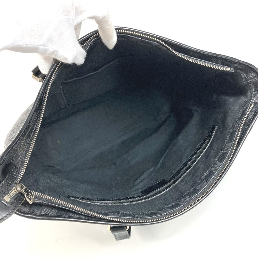 LOUIS VUITTON N51192 Damier Graphite Tadao Tote Bag Vertical Bag Shoulder Bag DamierGraphiteCanvas Black Used