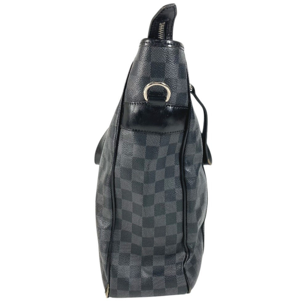 LOUIS VUITTON N51192 Damier Graphite Tadao Tote Bag Vertical Bag Shoulder Bag DamierGraphiteCanvas Black Used
