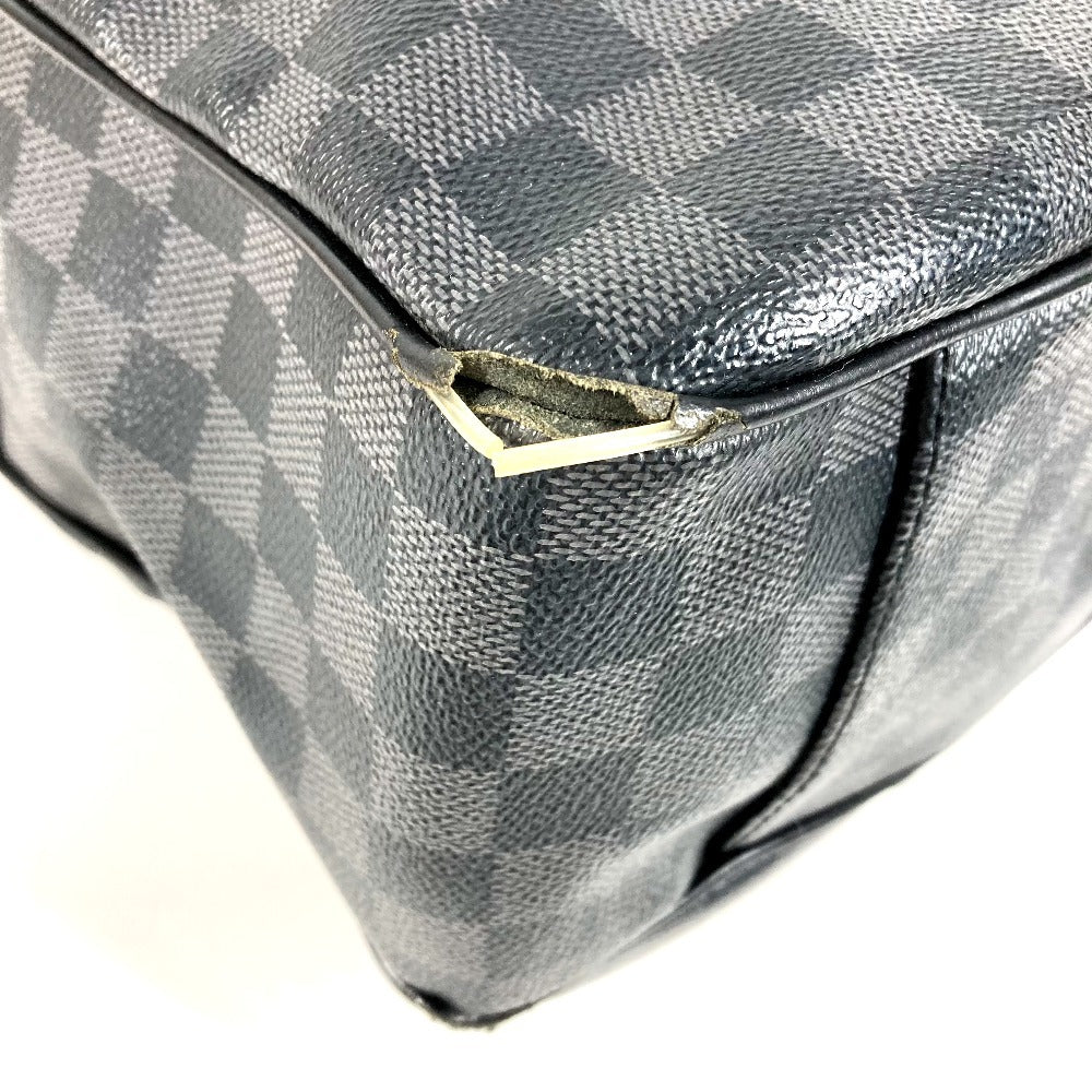 LOUIS VUITTON N51192 Damier Graphite Tadao Tote Bag Vertical Bag Shoulder Bag DamierGraphiteCanvas Black Used