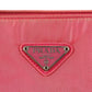 PRADA triangle logo triangle logo plate Bag Tote Bag Shoulder Bag Shoulder Bag Nylon pink Used