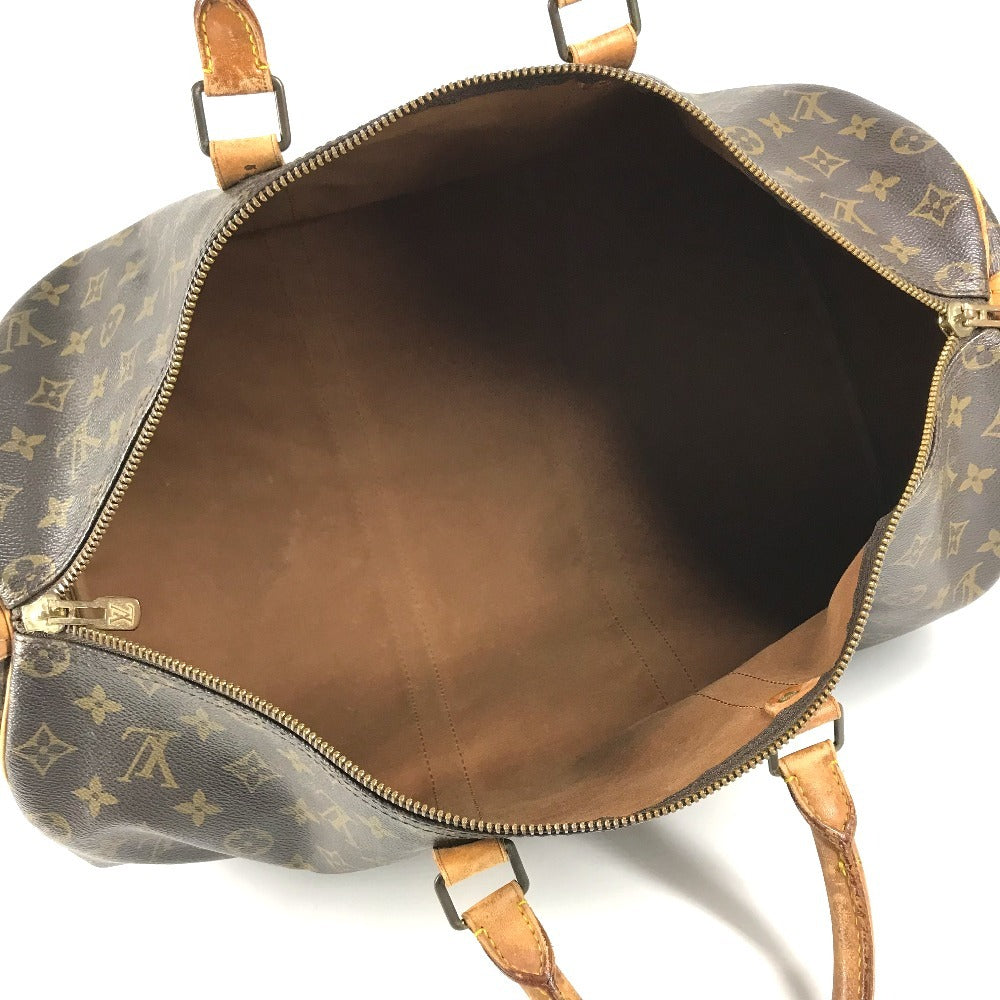 LOUIS VUITTON M41426 Monogram Keepall50 Keepall 50 Travel Bag Hand Bag Travel Bag Duffle Bag MonogramCanvas Brown Used