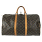 LOUIS VUITTON M41426 Monogram Keepall50 Keepall 50 Travel Bag Hand Bag Travel Bag Duffle Bag MonogramCanvas Brown Used
