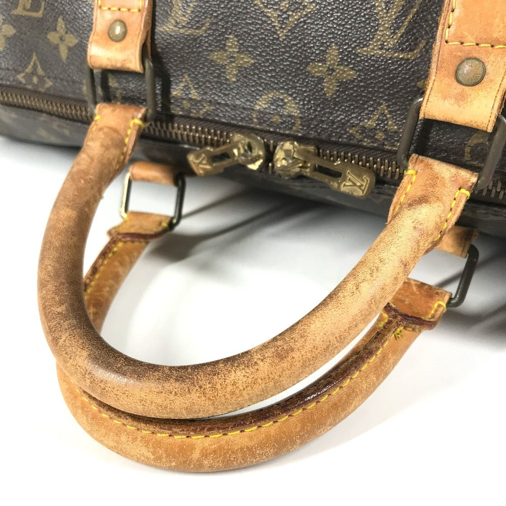 LOUIS VUITTON M41426 Monogram Keepall50 Keepall 50 Travel Bag Hand Bag Travel Bag Duffle Bag MonogramCanvas Brown Used