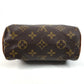 LOUIS VUITTON M41534 Monogram Mini Speedy Bag Mini Duffle Bag Pouch Hand Bag MonogramCanvas Brown Used