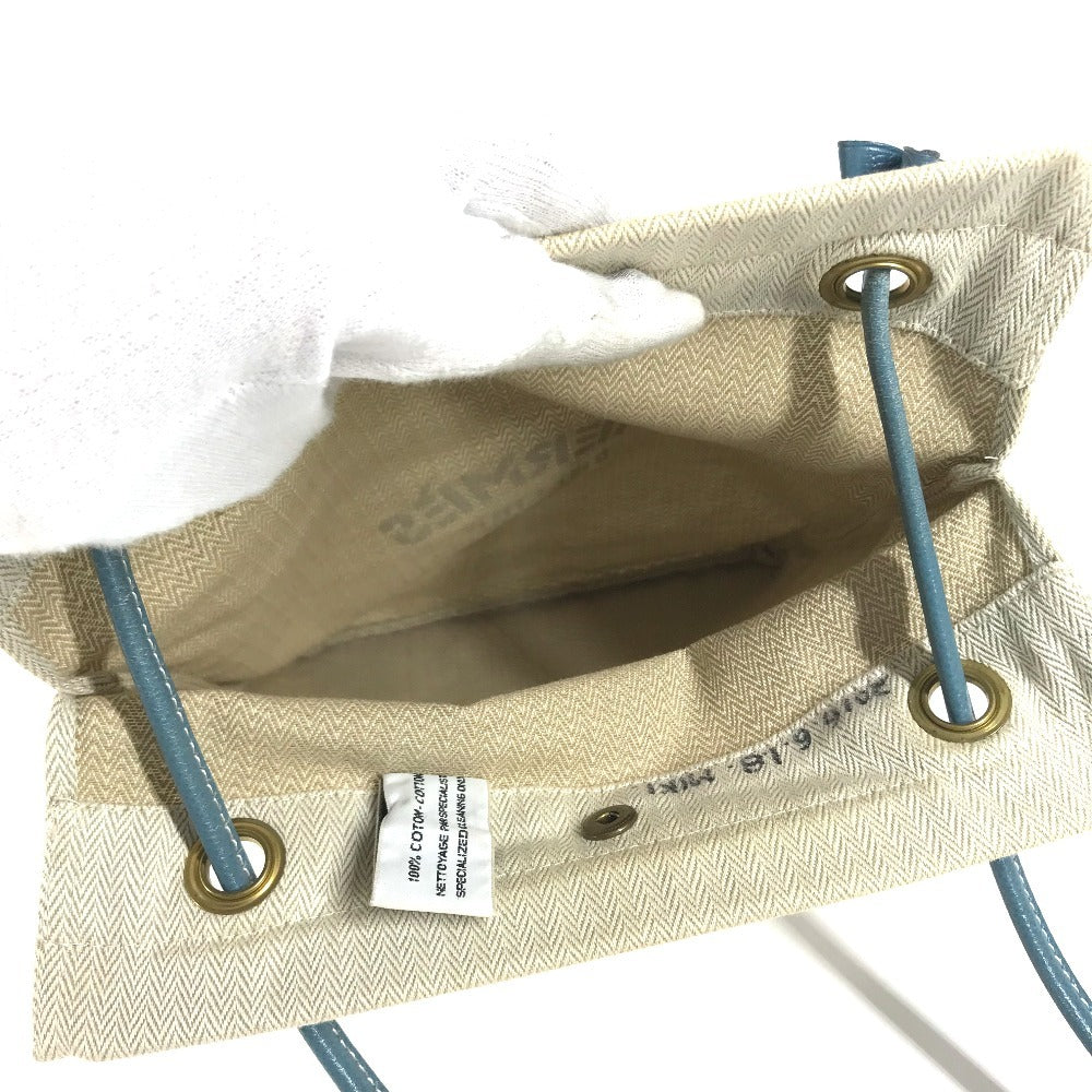 HERMES Logo Aline PM Aline PM shoulder bag Shoulder Bag cotton blue/Beige Used