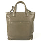 BVLGARI S.Bulgari logo Bag, Tote Bag, 2-Way Bag, Handbag Shoulder Bag Leather gray Used