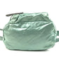 PRADA triangle logo triangle logo plate bag backpack Backpack Satin Green Used