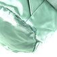 PRADA triangle logo triangle logo plate bag backpack Backpack Satin Green Used