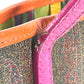 ETRO Paisley pattern logo Bag Tote Bag shawl Shoulder Bag PVC/Leather Brown Used