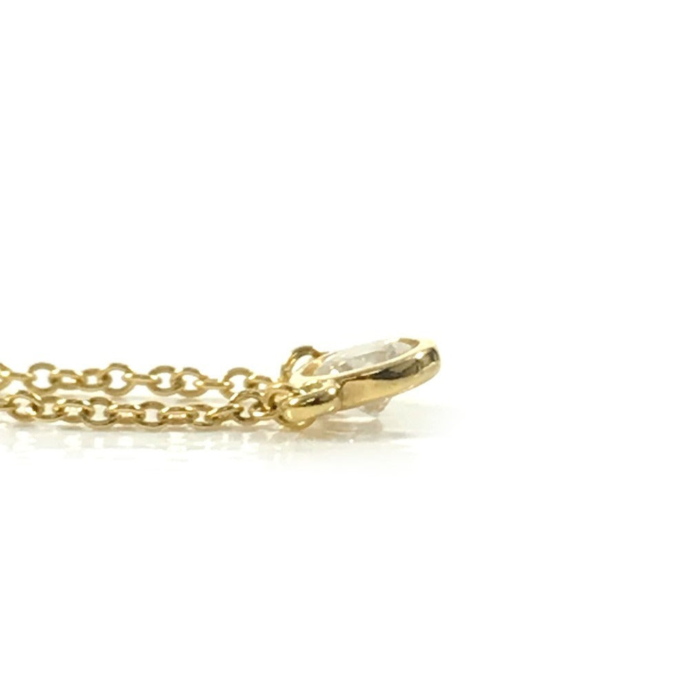 TIFFANY&Co. Diamond By the Yard Diamond 1PD Chain Necklace Accessory 18K Gold K18 Necklace Au750 Gold Used