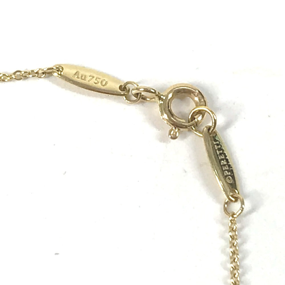 TIFFANY&Co. Diamond By the Yard Diamond 1PD Chain Necklace Accessory 18K Gold K18 Necklace Au750 Gold Used