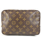 LOUIS VUITTON M47524 Monogram Trousse Toilette 23 Trousse Toilette 23 Cosmetics Pouch Clutch Bag Cosmetics Pouch MonogramCanvas Brown Used