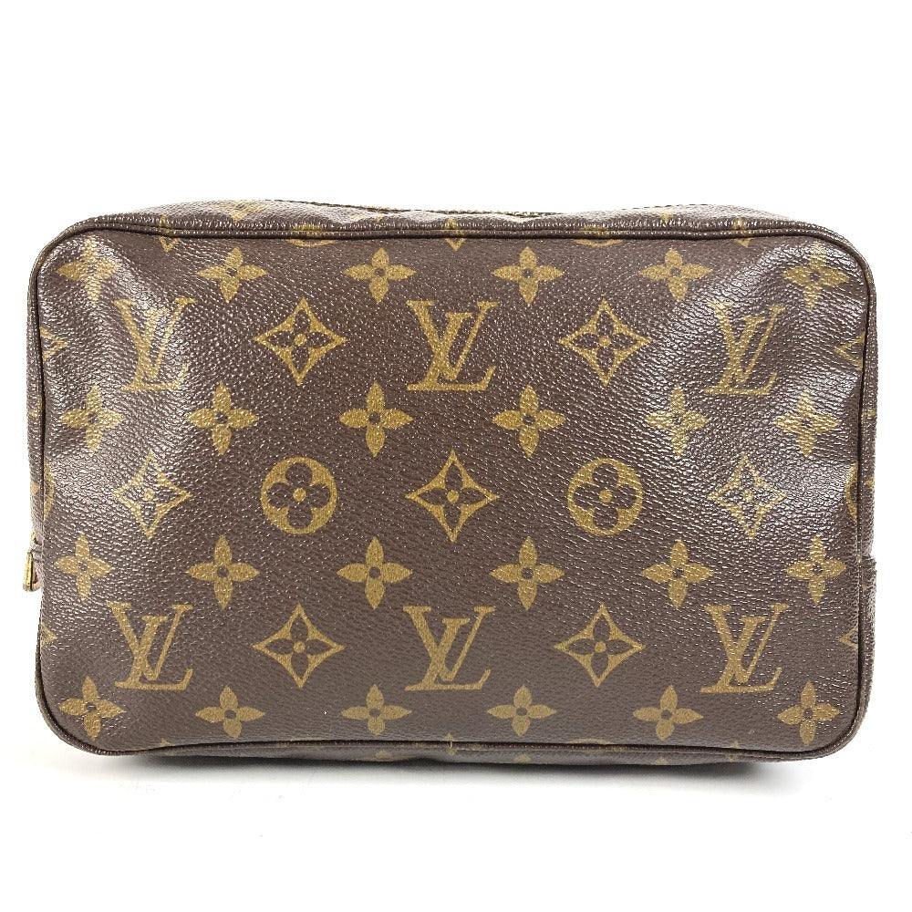 LOUIS VUITTON M47524 Monogram Trousse Toilette 23 Trousse Toilette 23 Cosmetics Pouch Clutch Bag Cosmetics Pouch MonogramCanvas Brown Used