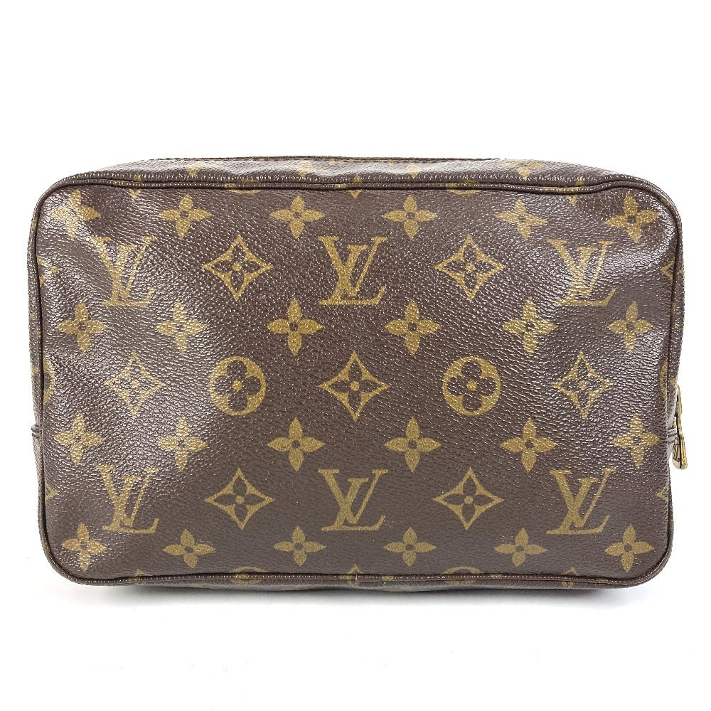 LOUIS VUITTON M47524 Monogram Trousse Toilette 23 Trousse Toilette 23 Cosmetics Pouch Clutch Bag Cosmetics Pouch MonogramCanvas Brown Used