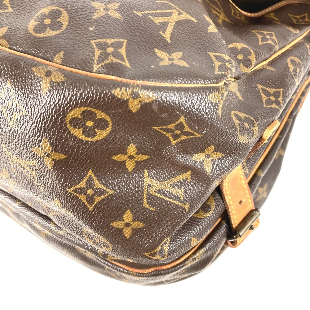 LOUIS VUITTON M42254 Monogram Saumur35 Saumur35 Crossbody bag flap Shoulder Bag MonogramCanvas Brown Used