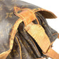 LOUIS VUITTON M42254 Monogram Saumur35 Saumur35 Crossbody bag flap Shoulder Bag MonogramCanvas Brown Used