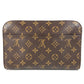 LOUIS VUITTON M51790 Monogram Orsay Cluch Bag Pouch Bag Clutch bag MonogramCanvas Brown Used