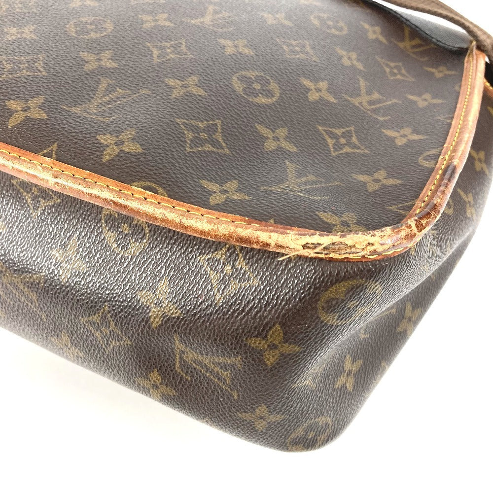 LOUIS VUITTON M42249 Monogram GibeciereGM Gibeciere GM Flap Crossbody Bag Messenger Bag Shoulder Bag MonogramCanvas Brown Used