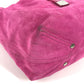 TIFFANY&Co. reversible logo Tote Bag with pouch Hand Bag suede / Leather pink Used