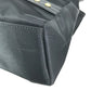 VERSACE vintage Logo Sunburst Chain Bag Shoulder Bag Tote Bag Double Chain Shoulder Bag Nylon / Leather Black/Gold Used